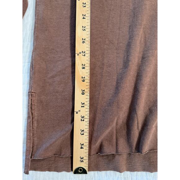 JAMES PERSE Relaxed Polo Dress In Malt/Brown Sz 2/M NWT - Picture 9 of 9